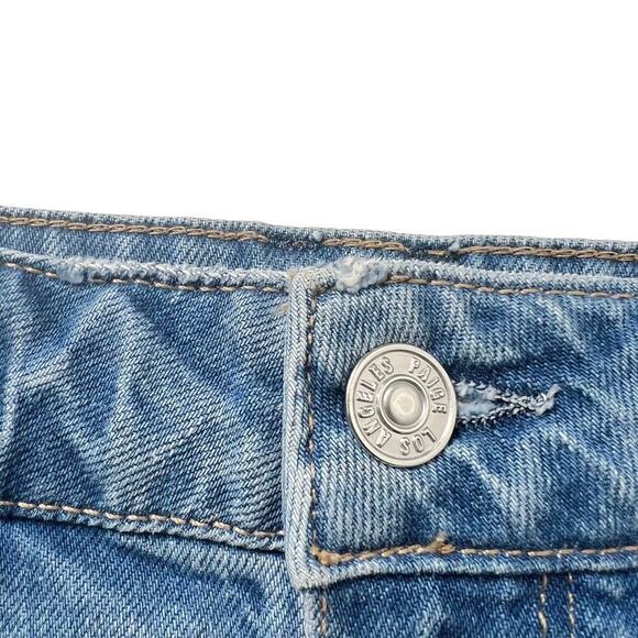 New Without Tags Paige Jessie Skirt Undone Distressed Hem Size 28 - Picture 3 of 10